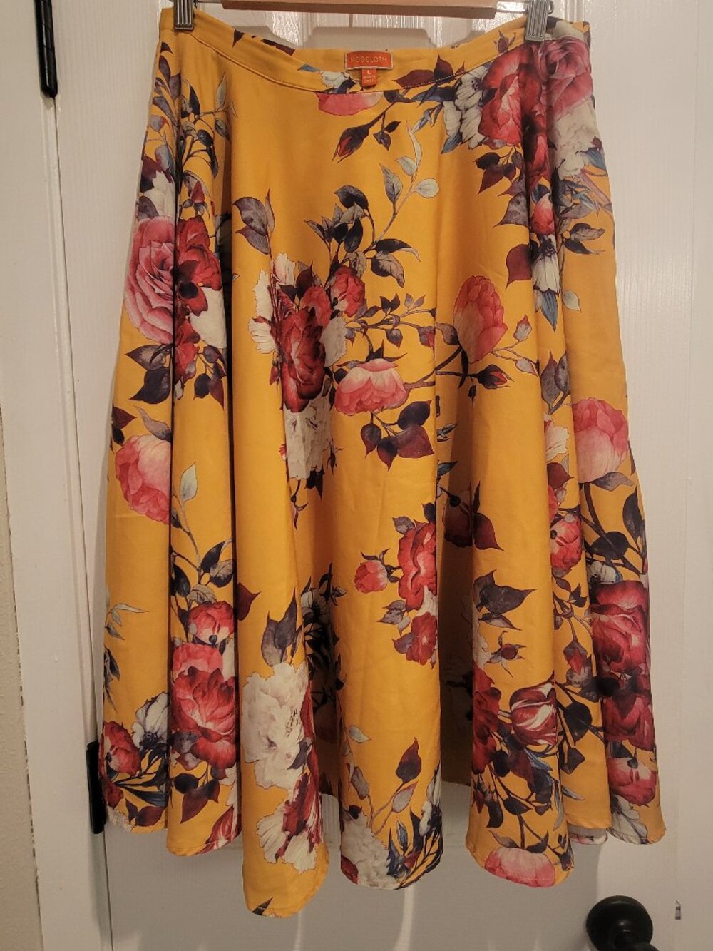 Modcloth retro floral skirt